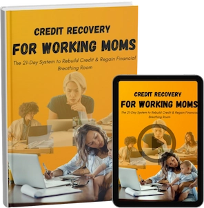 Copy of Launch & Earn Mockup Template (2) (1) Credit Recovery for Working Moms